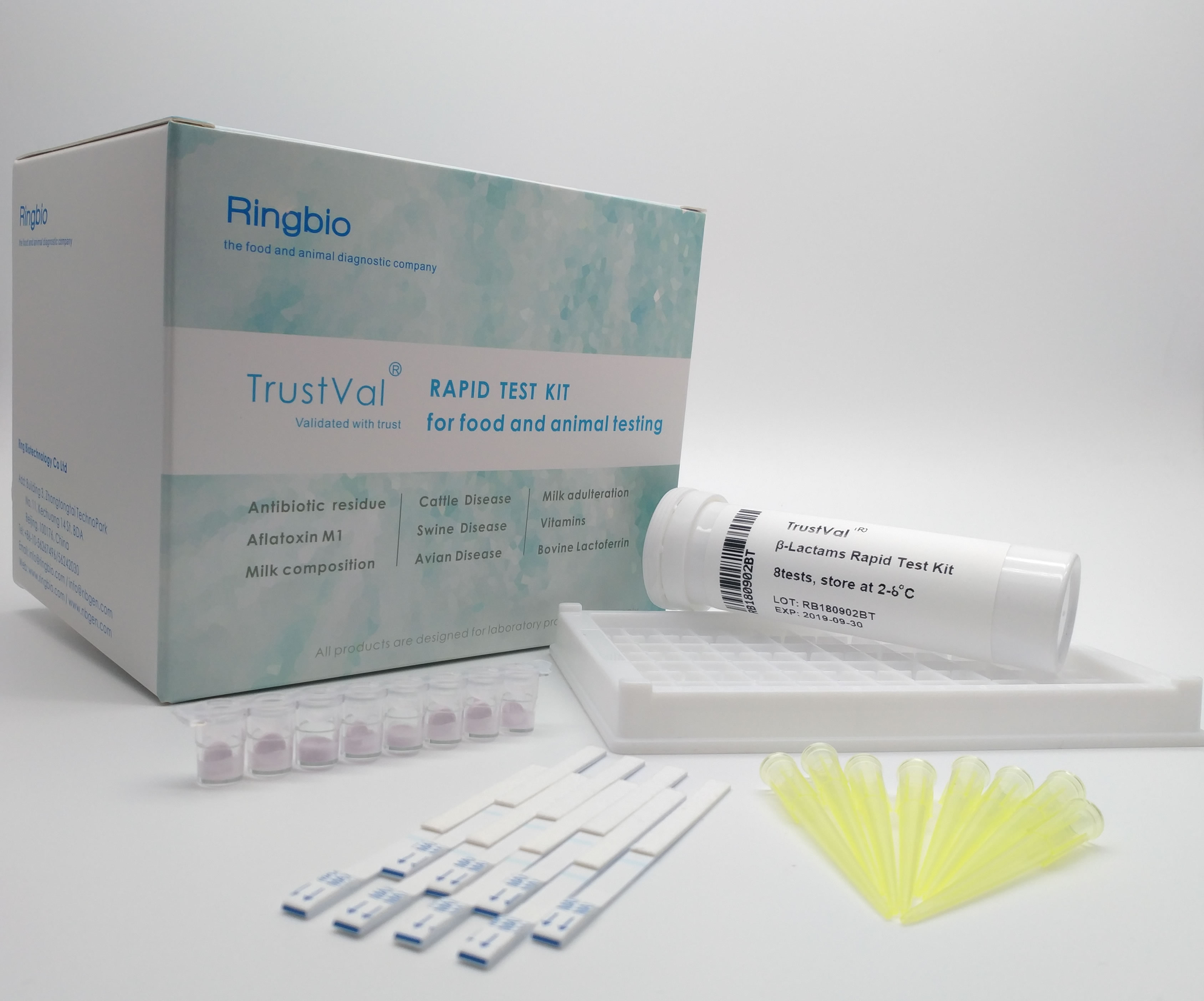 RINGBIO RAPID TEST KIT new look